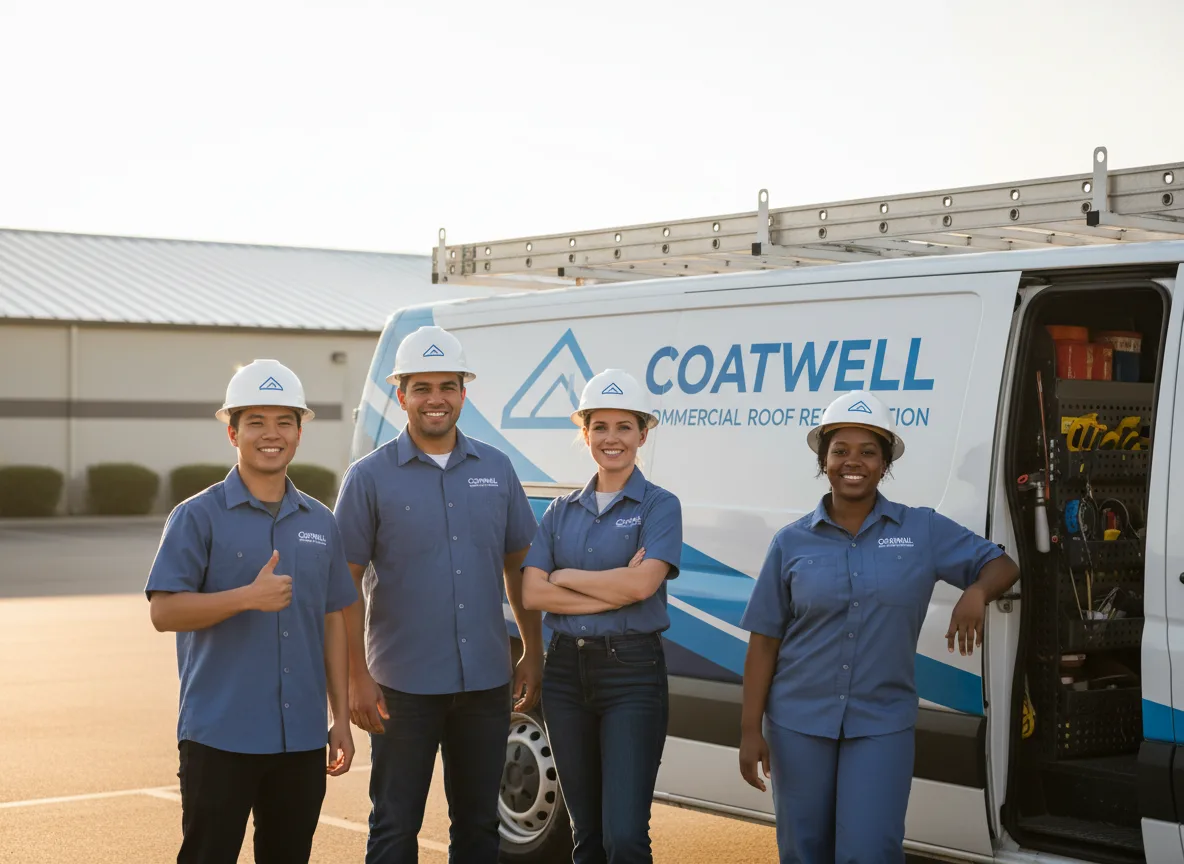 Commercial roof coating company in Bergton, VA